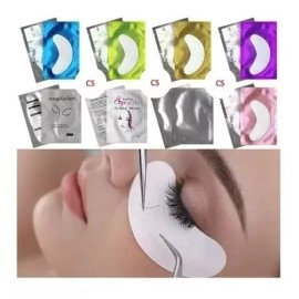 Parche Gel Aloe Extensiones Aplicacion De Pestañas 50 Pares