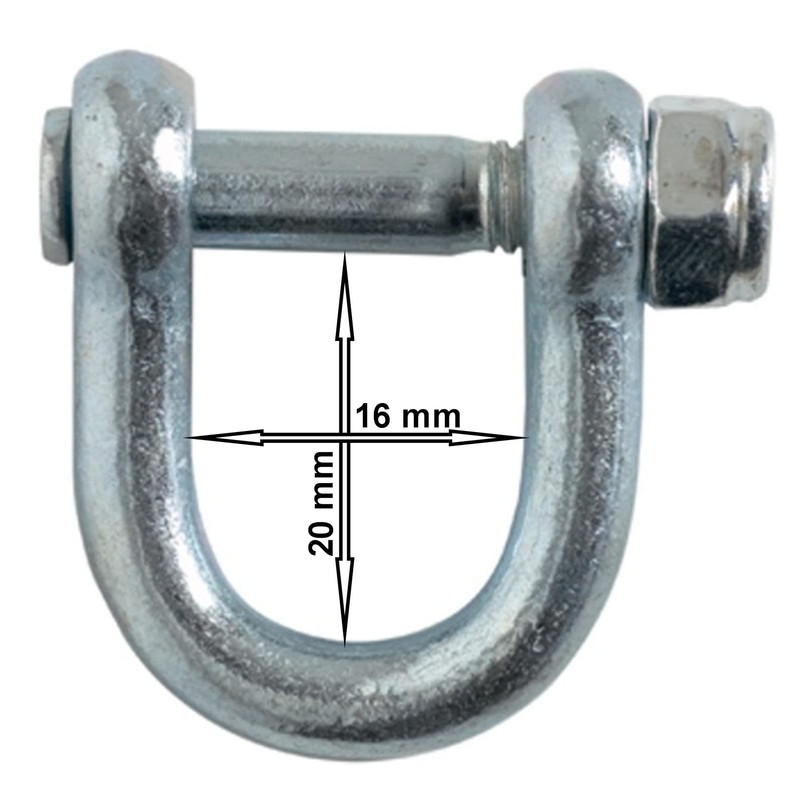 Swing Hook M6 Stainless Steel 25 x 13 mm Load