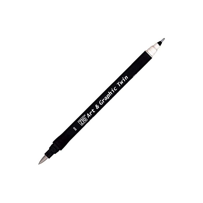 ZIG Art and Graphic Twin Tip Brush Marker Pen 800