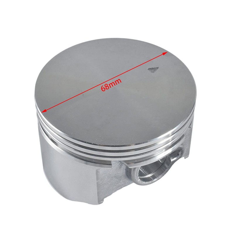Billet Rod（3.323）With 68mm Flat Top Piston Kit for Honda GX200/Clone