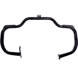 Gloss Black Engine Guard for Harley Softail (1986-1999) with Highway Bars