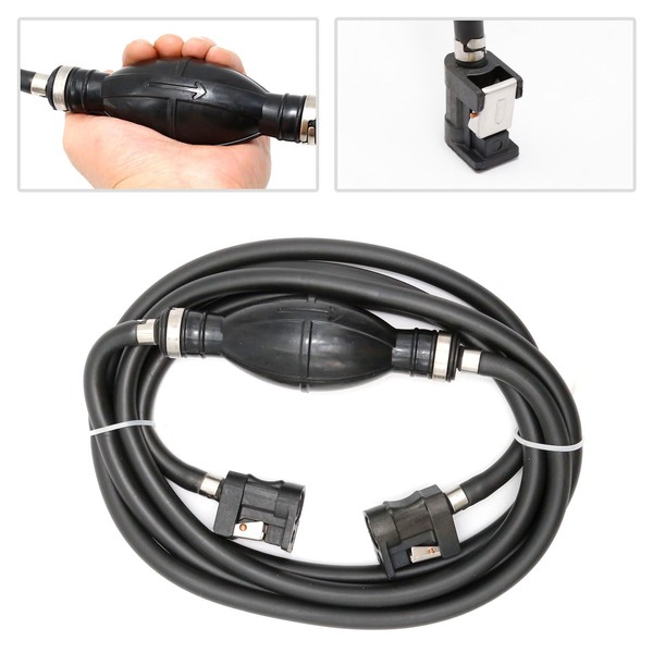 Aynaxcol Fuel Line Assembly 9.84FT 1/4" Outboard Fuel Line Hose