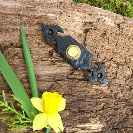 Antikas - Door Bell Country House Door Bell Retro Door Bell Black Antique