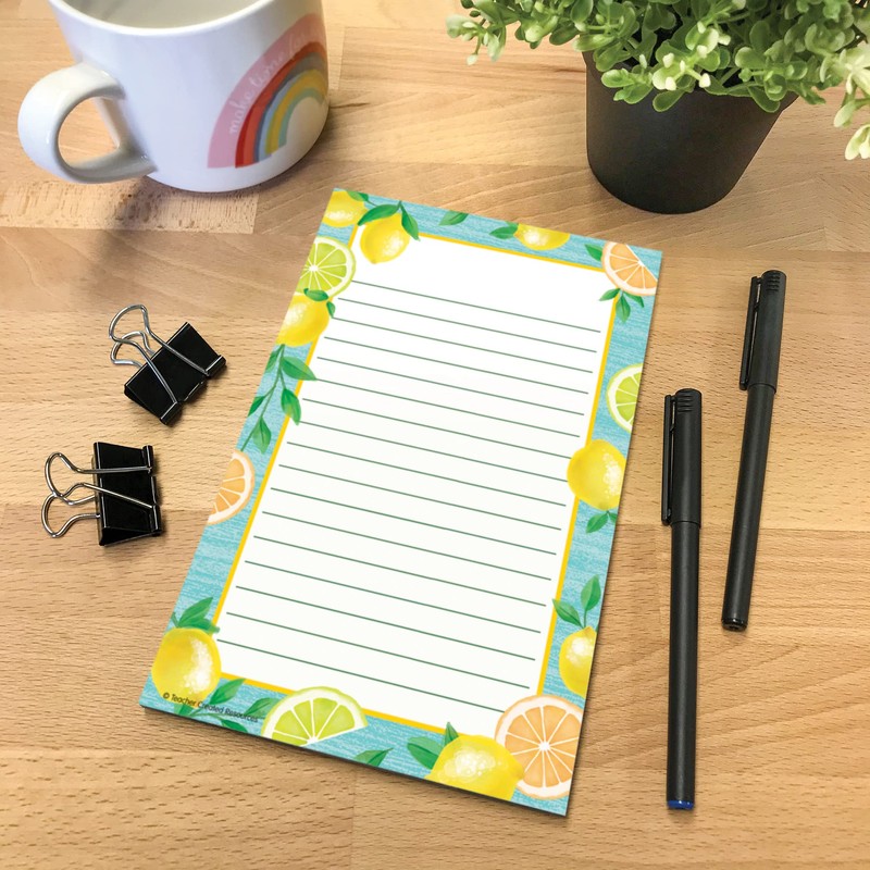 Lemon Zest Notepad