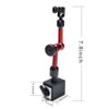 AGPtek 3-Joint Red Adjustable Magnetic Base Holder for Digital Dial