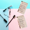 Eyebrow Lamination Aftercare Instruction Cards | Physical Printed 2 x