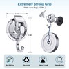 Khdrvok Heavy Duty Vacuum Wreath Cup Hook, Easy to Install