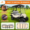 Golf Cart Front Seat Covers Set Fit for EZGO TXT/RXV,