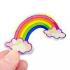 Surprise Inside Art Lot of 5 Weatherproof Vinyl Stickers: Holographic
