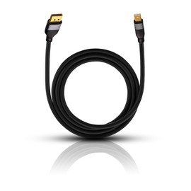 Oehlbach Impact Plus M1 DisplayPort to Mini DisplayPort Black
