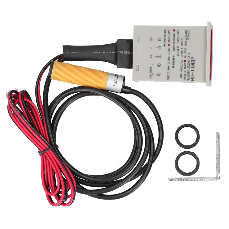 BERM Digital Display Counter Electronic Industrial Sensor Automatic Induction BEM‑6H‑30E4‑CTAC220V