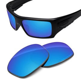 Tintart Performance Replacement Lenses Compatible with Oakley Si Ballistic Det Cord Polarized Etched-Sky Blue