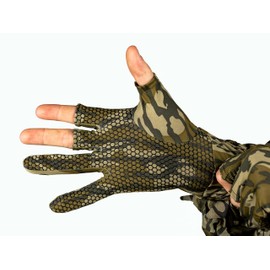 North Mountain Gear North Mountain Gear Camo Hunting Gloves - Fingerless - Mossy Oak Bottomland