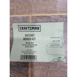 Craftsman Ratchet Repair Kit 2074 1/2" Drive 75 Tooth Quick Release  Fits: 20723
