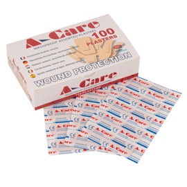 A-Care Washproof Assorted Plasters - Box of 100