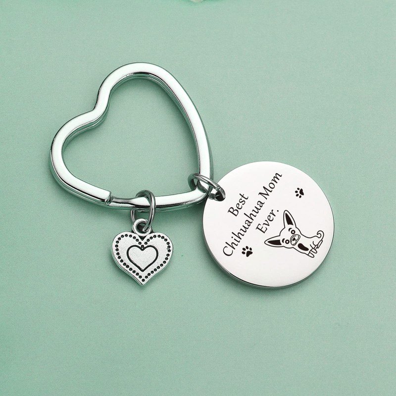 JIUSHUN Best Chihuahua Mom Ever Gift Chihuahua Mom Gift Dog
