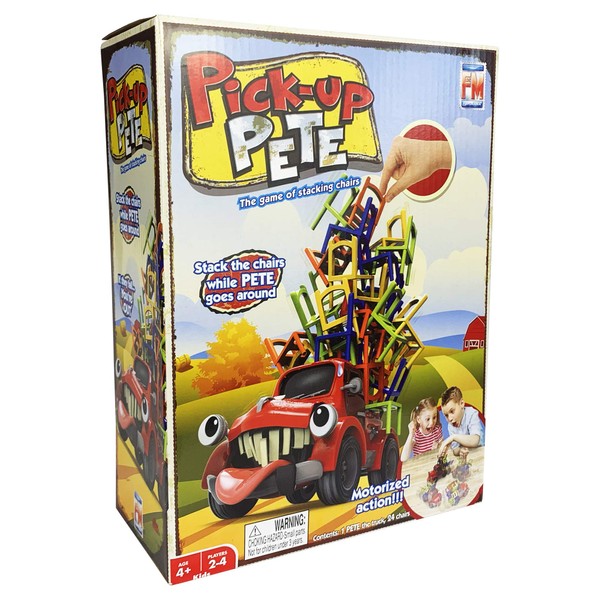 Pick Up Pete | The Ultimate Chair Stacking Game! Perfect for Remote Family Home Entertainment