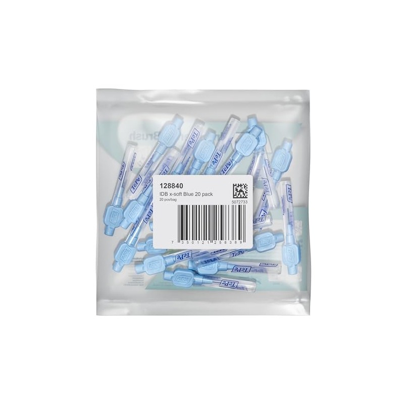 TePe Extra Soft Blue 0.5mm ISO 3 Interdental Brush -
