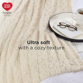 Red Heart Hygge Indigo Yarn - 3 Pack of 227g/8oz - Acrylic Nylon Blend - 5 Bulky - 212 Yards - Knitting/Crochet