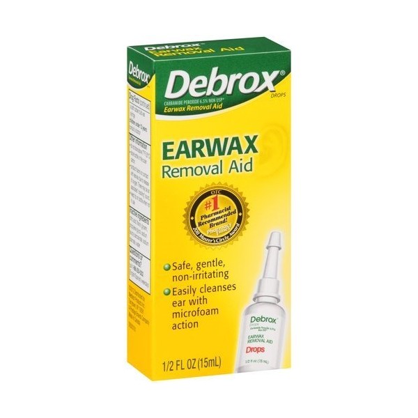 Debrox Ear Wax Removal Ai Size .5z Debrox Ear Wax Removal Aid .5z