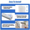 SUREPHON Portable AC Hose Insulation Sleeve, 3-Layer Waterproof Exhaust Duct
