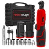 werktough 12V Power Cordless Ratchet Wrench 3/8" Electric Ratchet Tool