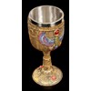 Goblet with Egyptian God Horus Fantasy Decorative Figure