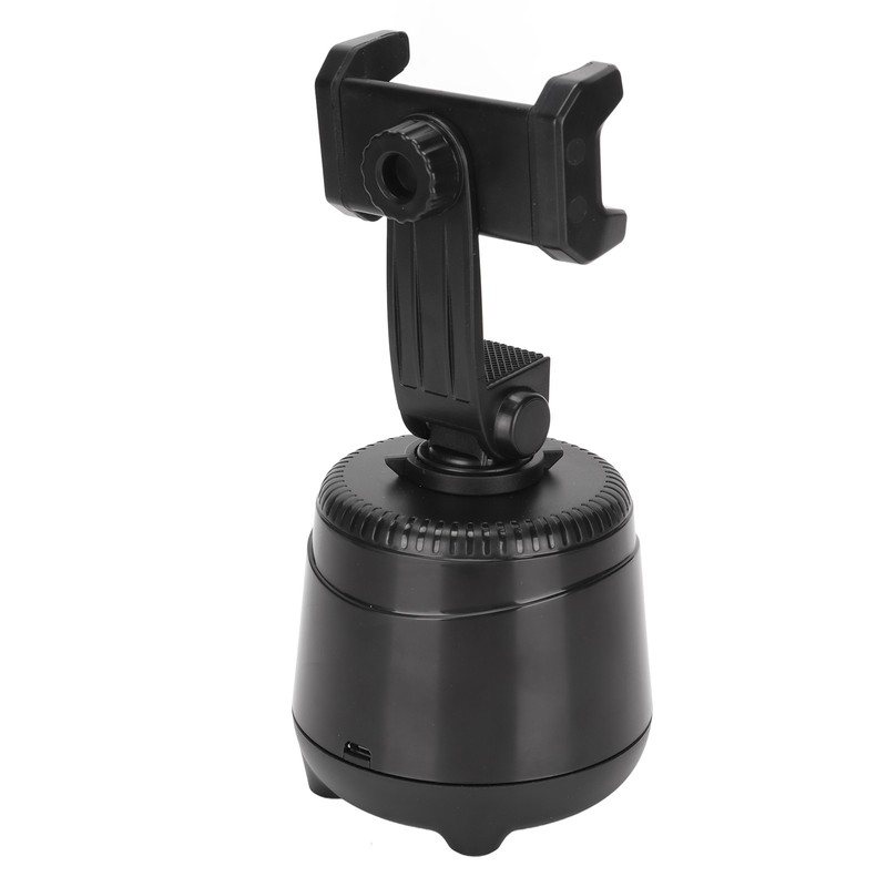 360 Tracking Phone Holder Face Tracking 360 Degrees Rotation AI