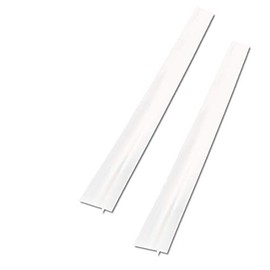 2 Pack Silicone Stove Counter Gap Cover, 25 inch Long Kitchen Counter Gap Filler, Long Gap Filler Seals Spills Between Counter, Stovetop, Oven, Washing Machine and Kitchen Appliances (Semi-Clear)