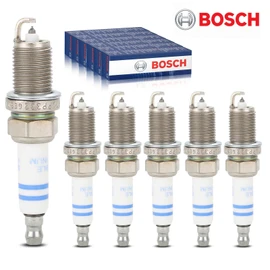 6x Original Bosch 0242235776 Spark Plugs Compatible with E81 E82 E87 E88 2004-2013 E46 E90-E93 2004-2013 E60 2006-2009 X1 E84 2010 2015 X3 E83 2005-2010 1.6L 1.8L 2.0L
