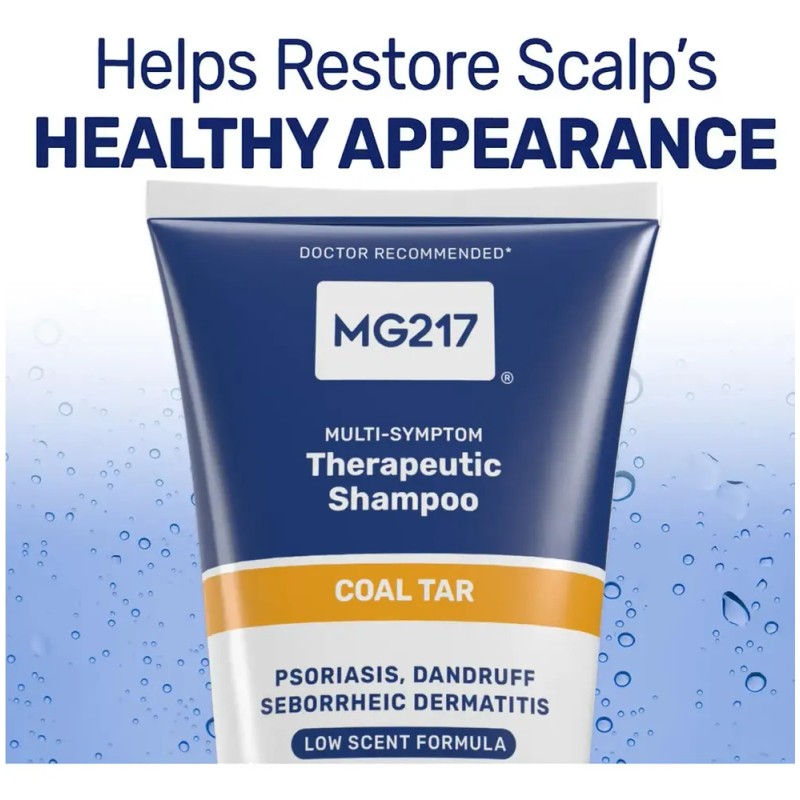 Shampoo Terapéutico Psoriasis Mg217 240ml Alquitrán Carbon