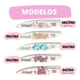 Mafab Lima Para Uñas Manicure Profesional 1 Pz  Uñas Acrílico