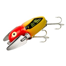 Heddon Crazy Crawler Wild-Action Topwater Fishing Lure, Yellow Hornet, Crazy Crawler (5/8 oz)
