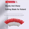 Akozon Cutting Plotter Cutting Blades, Pack of 15 45° Roland