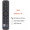 Unbranded Replace Remote for Hisense Android Smart TV EN2C27 EN2D27