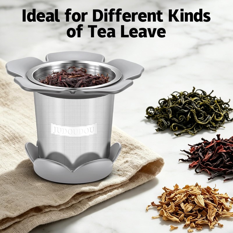 Tea Infuser for Loose Leaf Tea, Fine Mesh Stainless Steel