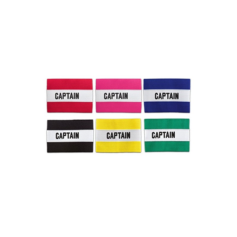 Kwik Goal Youth Captain Arm Band, Red