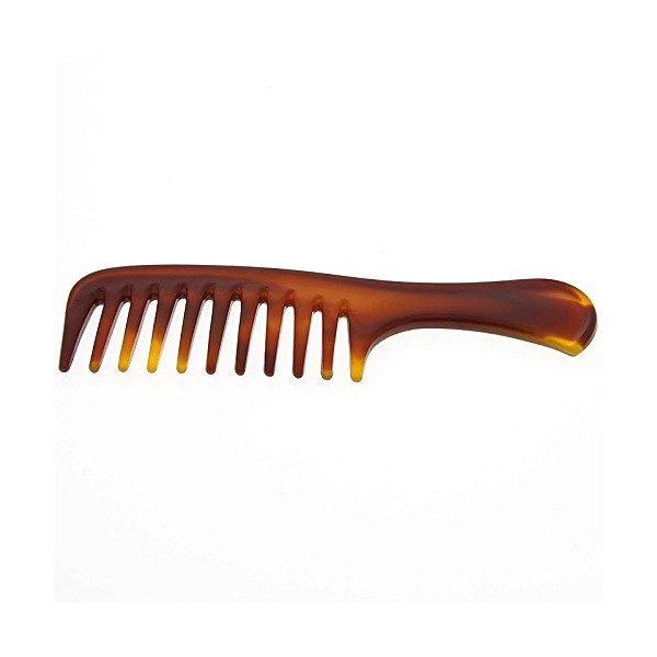 Afro Hair Comb for High Loft Kosmetex 14 Inch Afro Hair Styler For Thick, Curly and Long Hair. brown