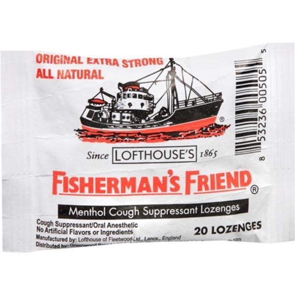 Fisherman's Friend Lozenges Original Extra Strong 20 Each (Pack of