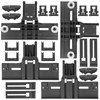 2 Kit Pack W10350375 Dishwasher Top Rack Part Kits, 1