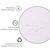 SVBright Abstract Navy Blue Shower Curtain 72Wx72L Inch Modern Ombre