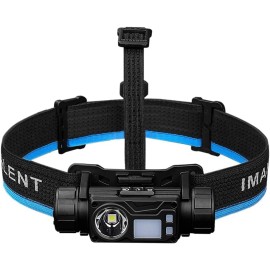 IMALENT HT50 Bright 3000 Lumens Rechargeable Headlamp Flashlight with Red Light