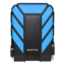 Disco duro externo 2TB adata azul portable para Mac y Windows a prueba de agua y golpes