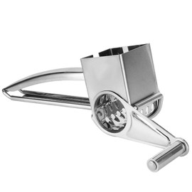 Rotationskäsefahrzeug, Edelstahl Gemüse Slicer Multi Purpose Manual Rotary Drum Reifenschneider Chopper, Käseschneider Shredder Slicing Tool