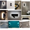 LED wall lamp and reading light two-in-one multifunctional wall sconces.