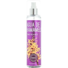 KOKOS Organic, Agua de Hamamelis, Tonico Facial, Limpia Profundamente la Piel, Para Pieles Mixtas o Grasas, Limpiador facial, Astringente, Tonico facial hidratante, Contendio 250 ml