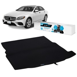 CLIM ART Cargo Liner for Mercedes E-Class 2017-2023 Sedan Custom Fit Trunk Mat, with Honeycomb Dirtproof & Waterproof Technology - All-Climate, Heavy Duty, Anti-Slip Cargo Liner, Luggage - FL01117089