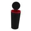 FUNOMOCYA Car Trash Can with Design and Separate Compartments for