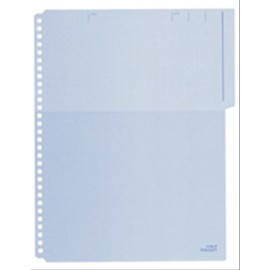 キングジム(Kingjim) ハーフポケット台紙 青 103HP アオ A4