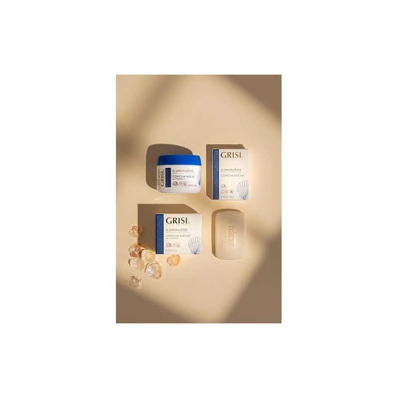 GRISI | Crema Facial Concha Nácar | Aclarante 110 gr